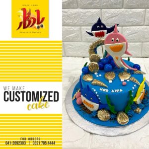 fish doll creative cake